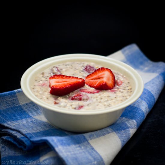 Overnight Oats with Chia Seeds - Recipe photo by thehealthycook