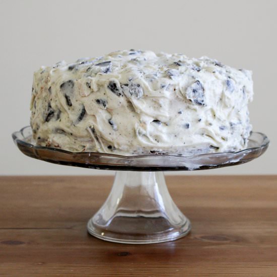 Cookies and Cream Cake - Recipe photo by heartofhomemade