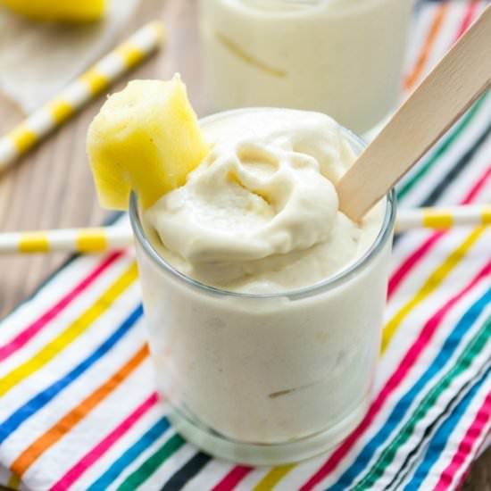 Copycat Pineapple Whip - Recipe photo by crazyforcrust