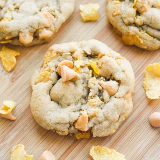Butterscotch Cornflake Cookies - Recipe photo by britalarson