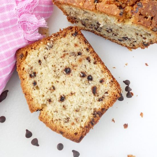 Chocolate Chip Pound Cake - Recipe photo by nisahomey