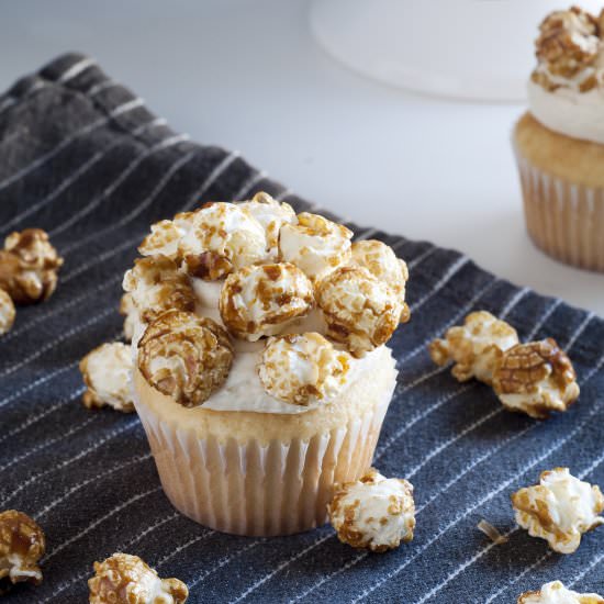 Caramel Corn Cupcakes - Recipe photo by lakyn and judah