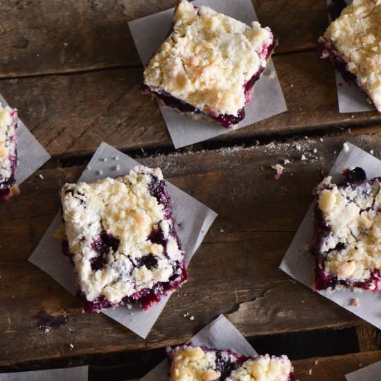 Blueberry Bars - Recipe photo by culinarymamas