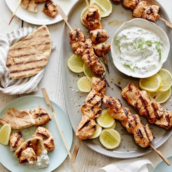 Yogurt Marinated Grilled Chicken - Recipe photo by gdalkin