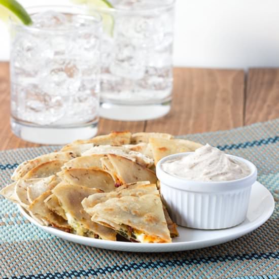 Spicy Chipotle Quesadillas - Recipe photo by cupofzest