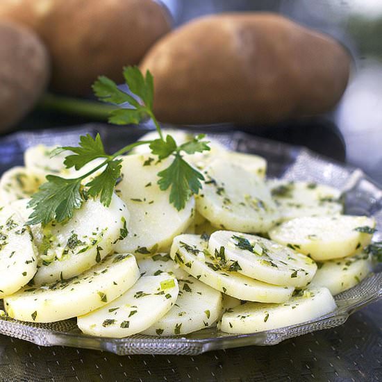 French Potato Salad - Recipe photo by panning the globe