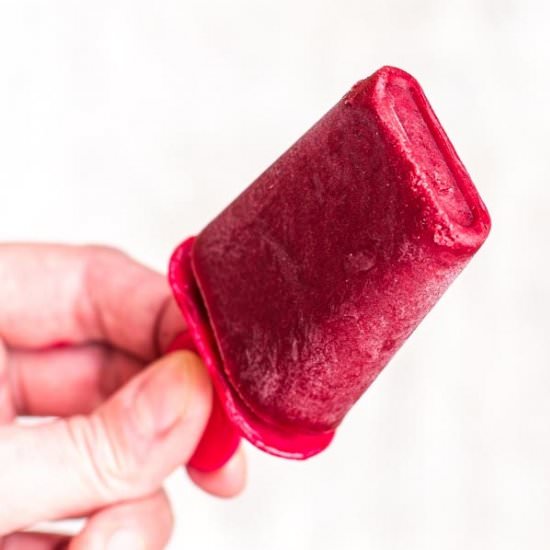 Blackberry Ice Cream - Recipe photo by Sweetie_Home