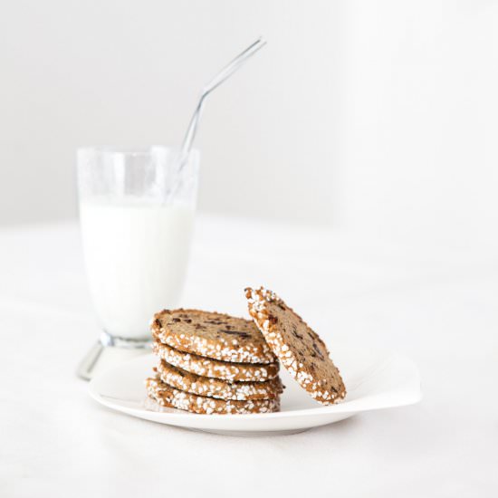 Lemon and Sultana Rye Cookies - Recipe photo by reenap