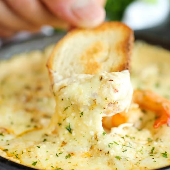 Shrimp Scampi Dip - Recipe photo by damndelicious