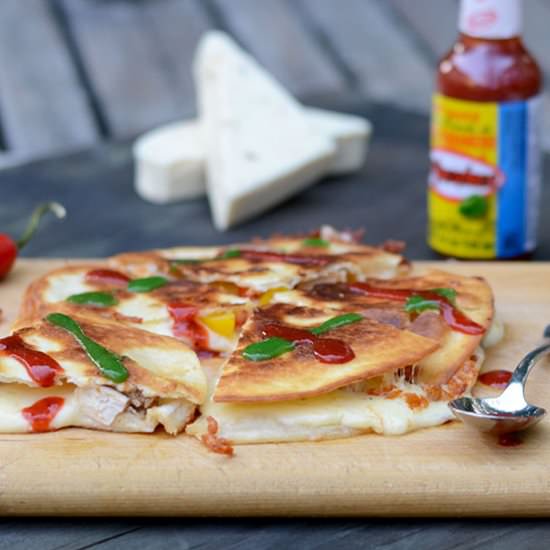 El Yucateco Quesadillas - Recipe photo by Feed Your Soul