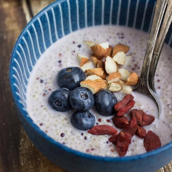 Strawberry Quinoa Breakfast Bowl - Recipe photo by simplyquinoa