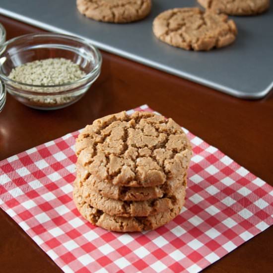 GF Spiced Cashew Butter Cookies - Recipe photo by littlesweetbaker