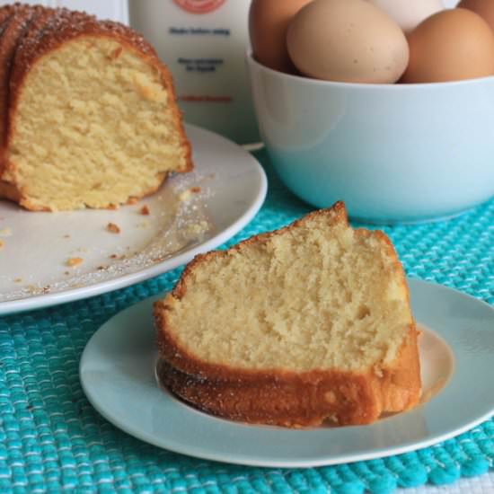 Buttermilk Pound Cake - Recipe photo by Joan@ Chocolate and more