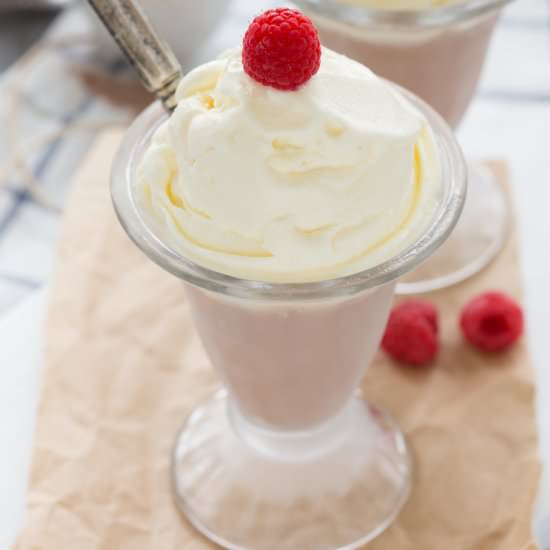 Twist-style Frosty - Recipe photo by chelseasmessyapron