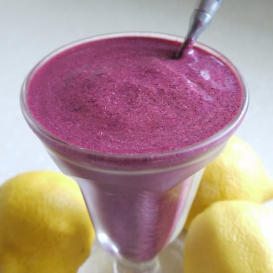Lemon Smoothie - Recipe photo by Morgan Crumm