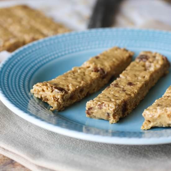 Strawberry Vanilla Energy Bars - Recipe photo by Julies Jazz