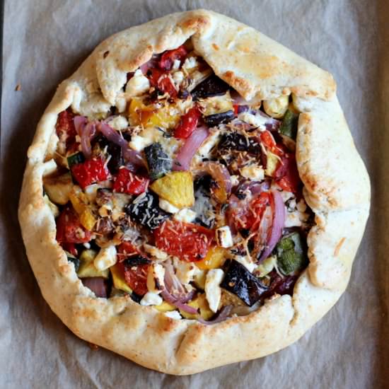 Farmers Market Vegetable Tart - Recipe photo by The Runaway Spoon