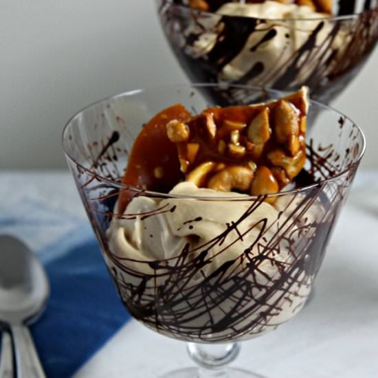 Peanut Butter Mousse w/ Cashew - Recipe photo by CookingInStilettos