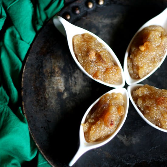 Semolina dessert - Recipe photo by Lapetitchef