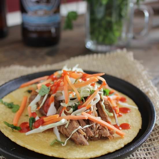 Coffee Stout and Sriracha Beef - Recipe photo by lifefoodandbeer