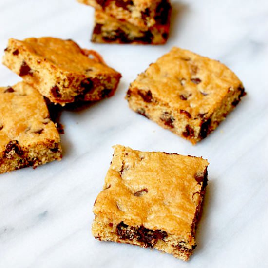 Chocolate Chip Cookie Bars - Recipe photo by evabakes