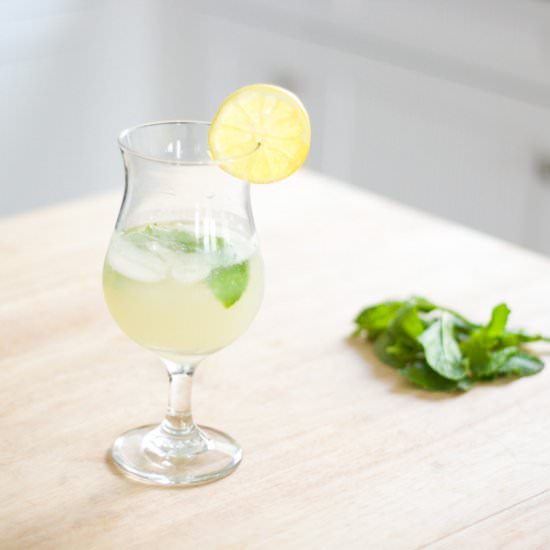 Ouzo Lemonade - Recipe photo by lemonandolives