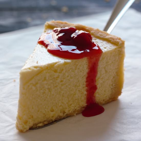 New York Style Cheesecake - Recipe photo by URBANBAKES