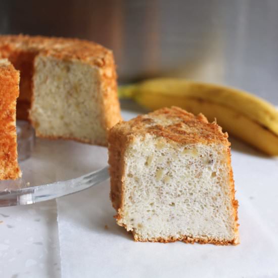 Banana Chiffon Cake - Recipe photo by AndrestheHomeBaker
