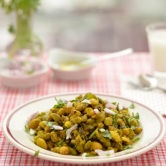 Sauteed Indian Beans - Recipe photo by MySpicyKitchen