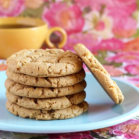Flourless Peanut Butter Cookies - Recipe photo by Made In Our Kitchen