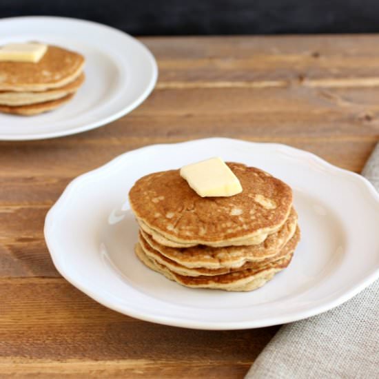 Paleo "Buttermilk" Pancakes - Recipe photo by beautyandthefoodie