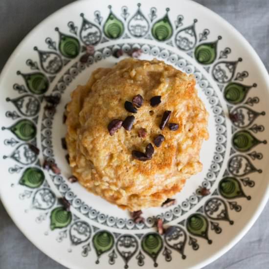 Spelt & Millet Pancakes w/ Apples - Recipe photo by gugaskitchen