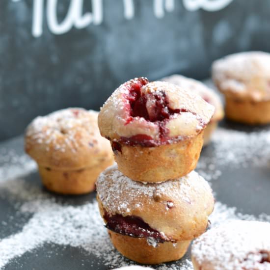 Sugar-Free Raspberry Muffins - Recipe photo by sweetashoneynz