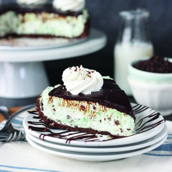 Grasshopper Pie - Recipe photo by Beyondfrosting
