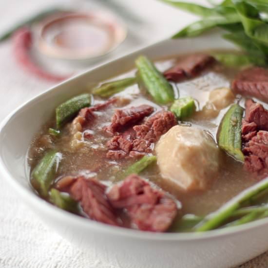 Sinigang Corned Beef - Recipe photo by rsmacaalay