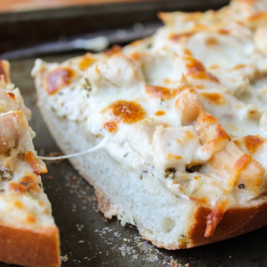 French Bread Pizza, 3 Ways - Recipe photo by The Food Charlatan