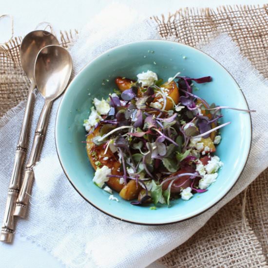 Nectarines Salad - Recipe photo by el mon de juju