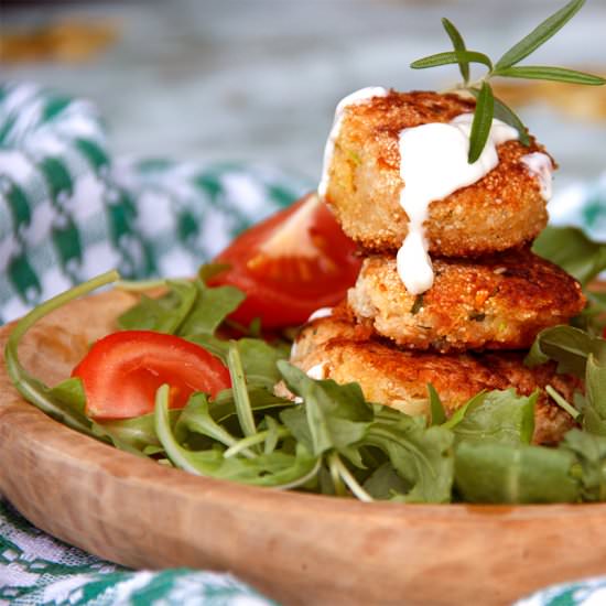 Delicious Zucchini Patties - Recipe photo by TheSmartCuisine
