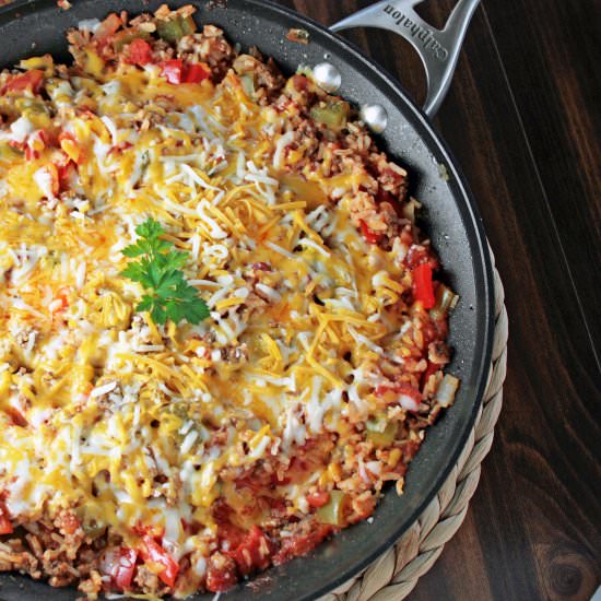 Lazy Stuffed Peppers - Recipe photo by LazyGlutenFree