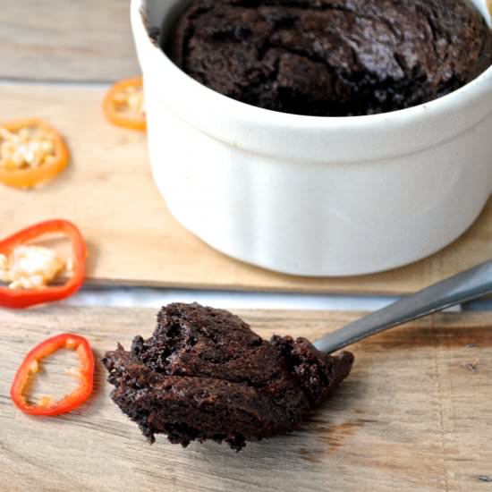 Flourless Chocolate Habanero Cake - Recipe photo by OurPotluckFamily