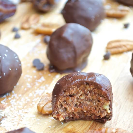 German Chocolate No Bakes - Recipe photo by plaidandpaleo