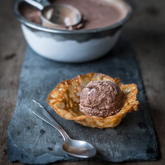 Chocolate Ice-Cream - Recipe photo by Food with a View