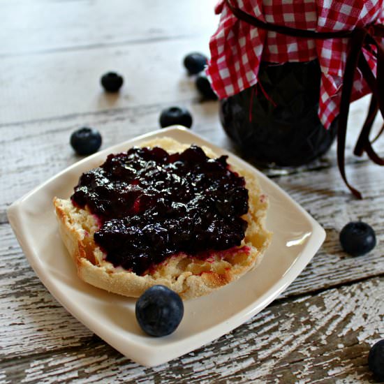 Homemade Blueberry Jam - Recipe photo by WhispersInspire