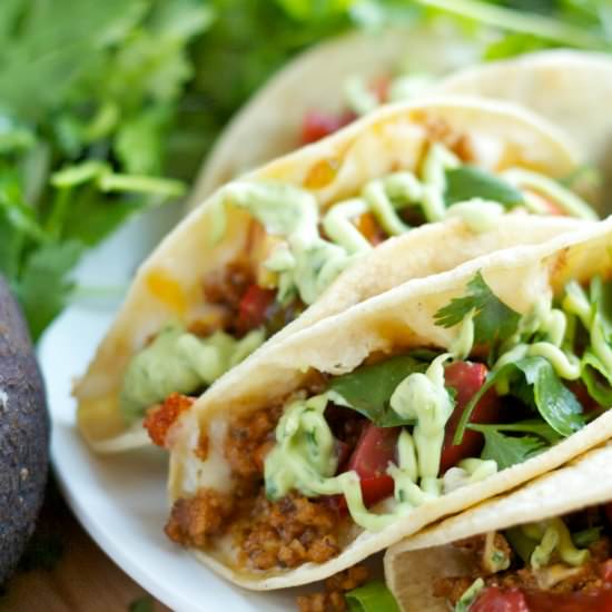 BeyondMeat Griddle Tacos - Recipe photo by ezpzmealz