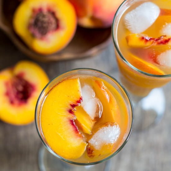 Peach Iced Tea - Recipe photo by Shineshka