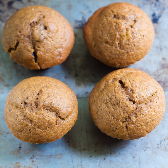 Pumpkin Muffins - Recipe photo by petitepanini