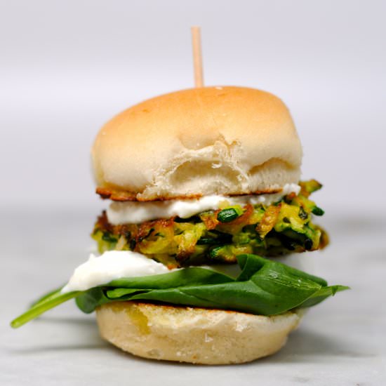 Zucchini Sliders - Recipe photo by WEAR EAT LOVE