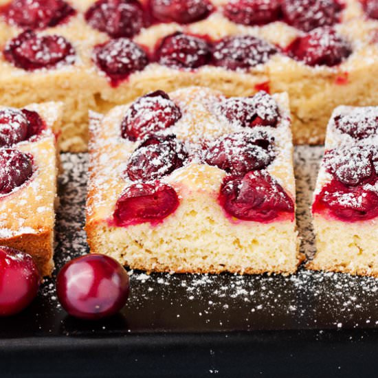 Cherry Cake - Recipe photo by smakolyki bereniki