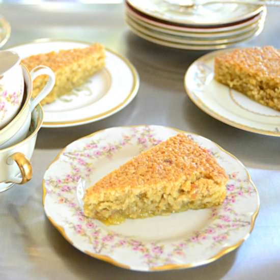 Gluten Free Portuguese Almond Tart - Recipe photo by Kitchengetaway