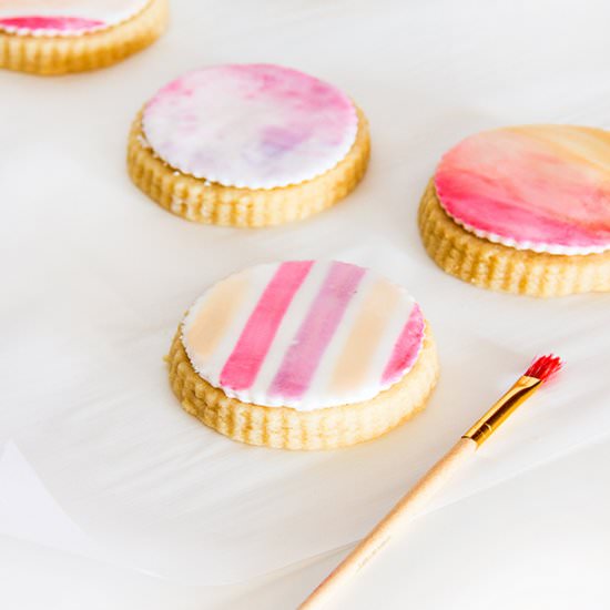 DIY Watercolor Sugar Cookies - Recipe photo by Momtastic